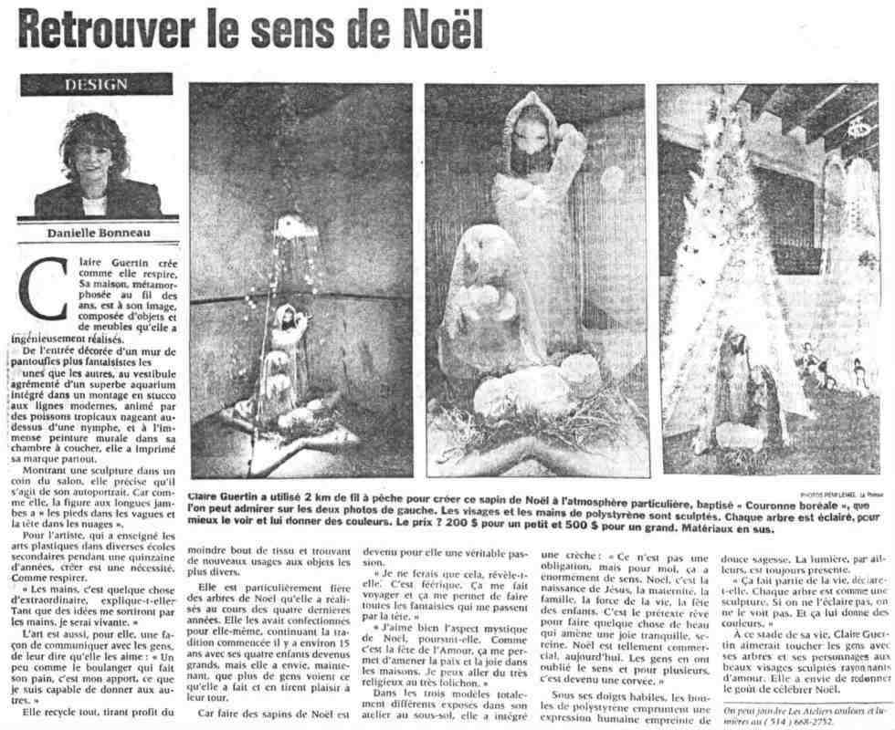 La Presse - 30/11/96