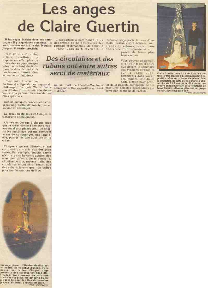 Le courrier Laval 16/01/2000