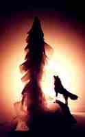 Lampe - Loup